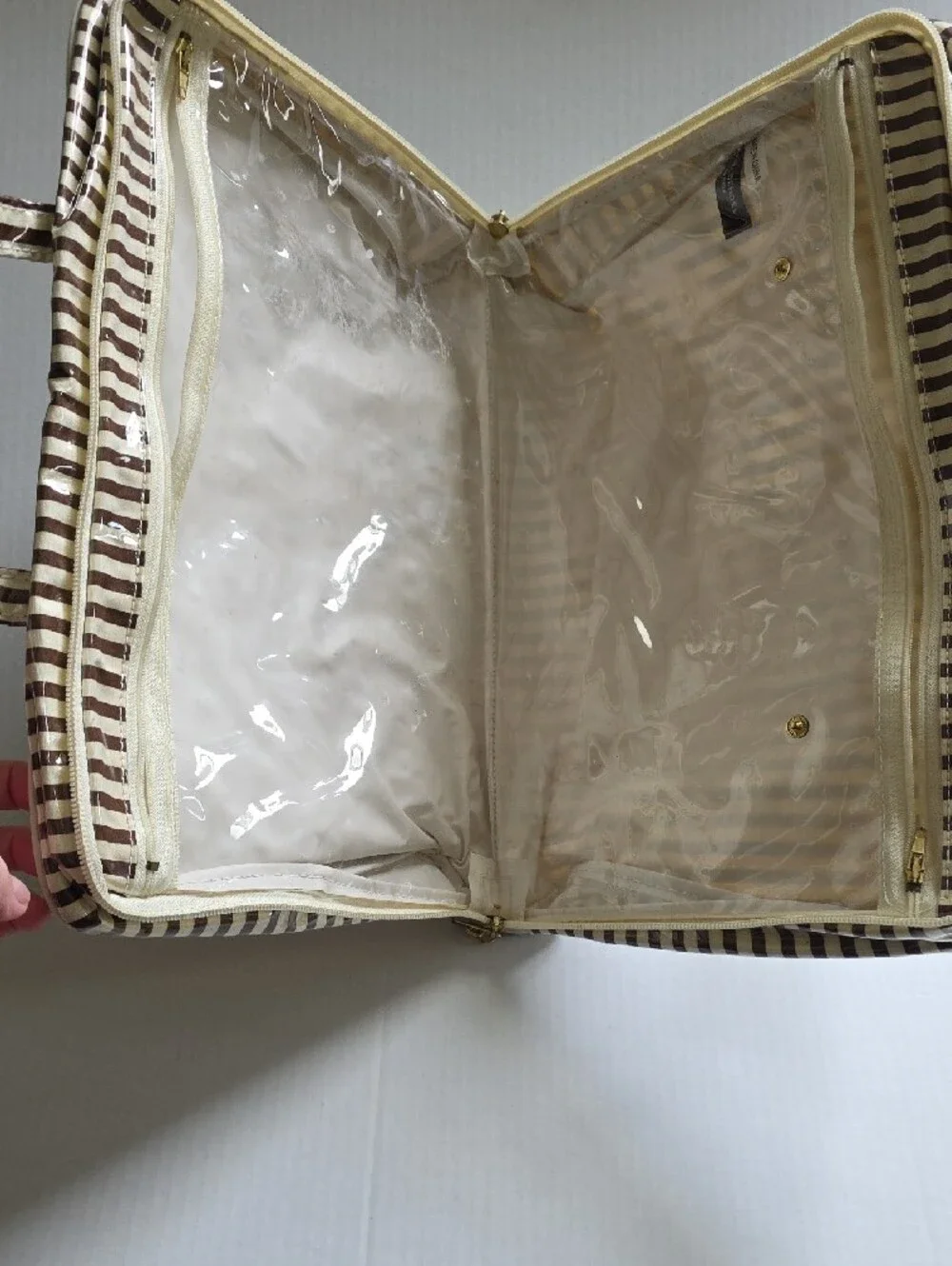 VINTAGE HENRI BENDEL MAKE UP CASE